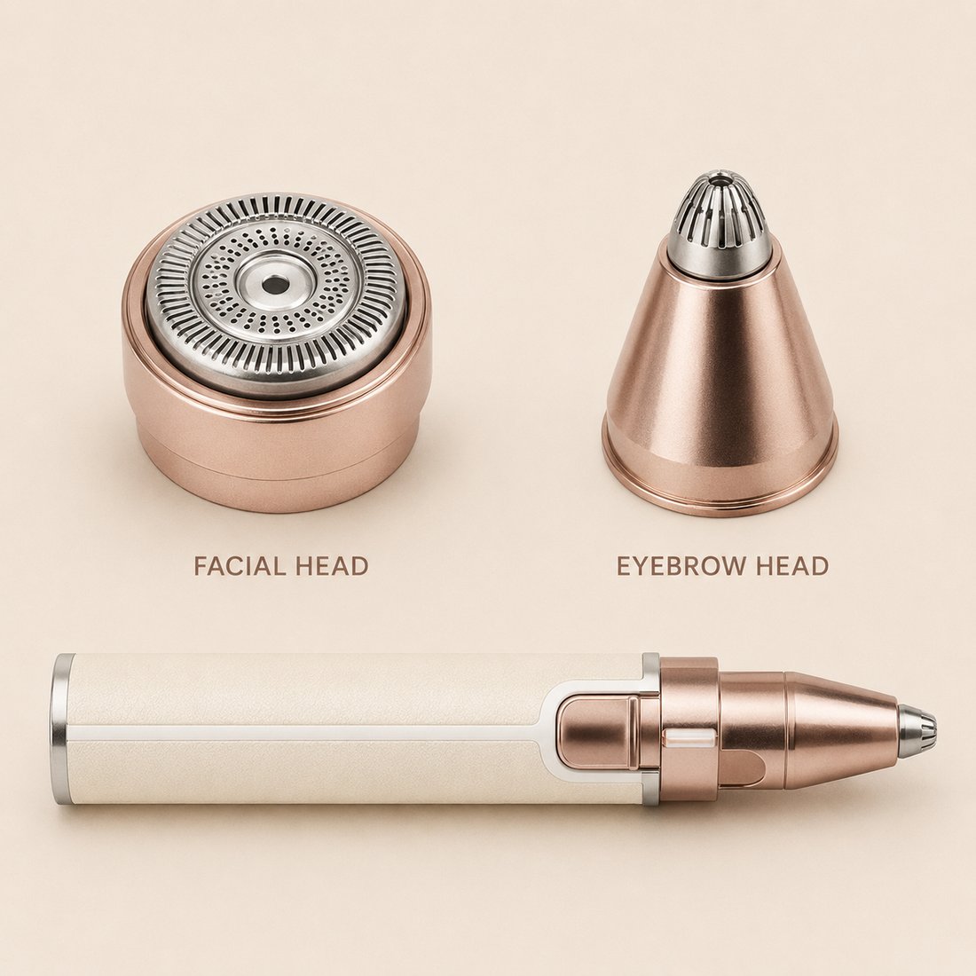 Areas you can use Bare Truth: brows, upper lip, chin, cheeks