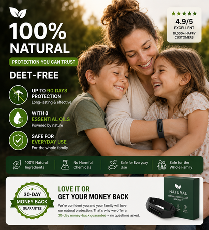 Nature Gap – the Natural protection against mosquito bites for the whole family.